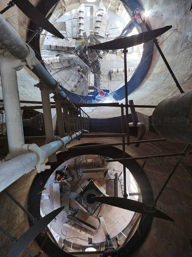 麥爾茲窯爐施工